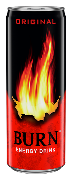 a BURN Energy can