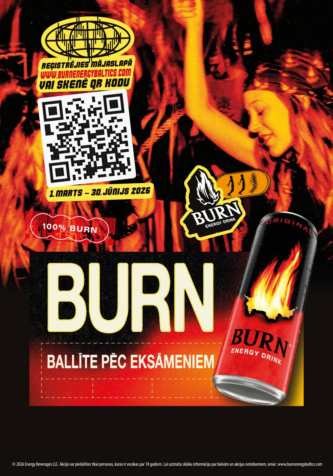 Burn, ballīte pēc eksāmeniem!