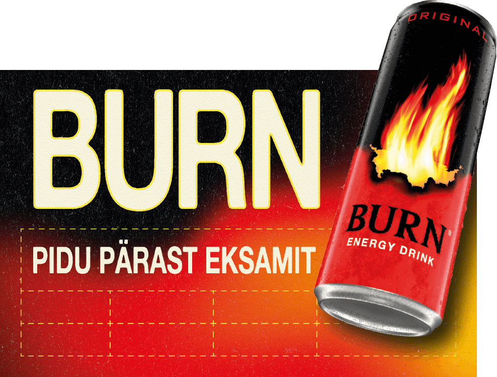 Burn, pidu pärast eksamit!